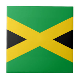 Azulejo De Cerâmica Bandeira da Jamaica