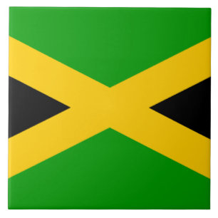 Azulejo De Cerâmica Bandeira da Jamaica