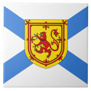 Azulejo De Cerâmica Bandeira da Nova Escócia