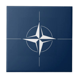 Azulejo De Cerâmica Bandeira da OTAN