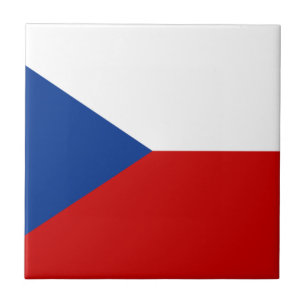 Azulejo De Cerâmica Bandeira da república checa