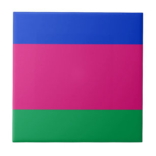 Azulejo De Cerâmica Bandeira da República Popular de Kuban