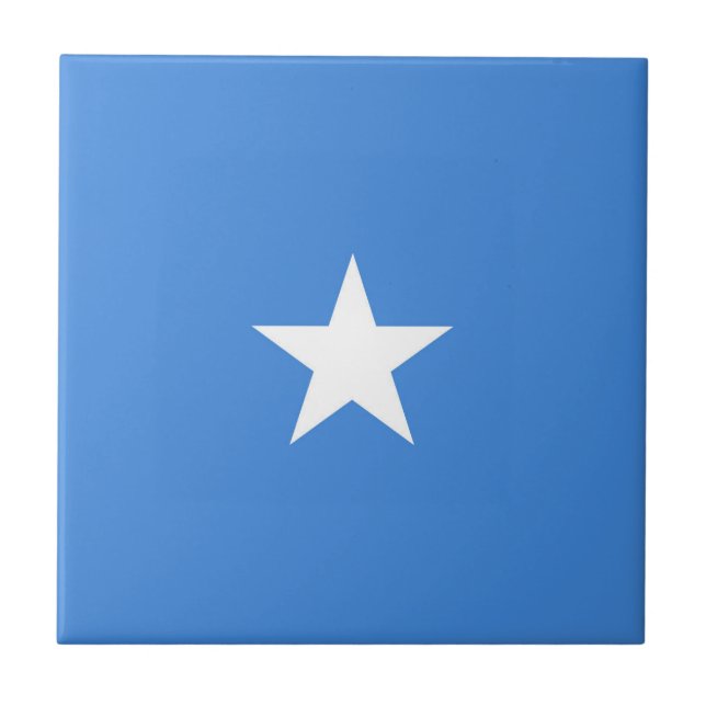 Azulejo De Cerâmica Bandeira da Somália (Frente)