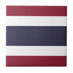 Azulejo De Cerâmica Bandeira da Tailândia