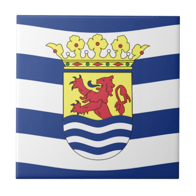 Azulejo De Cerâmica Bandeira da Zelândia (Frente)