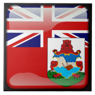 Azulejo De Cerâmica Bandeira das Bermudas