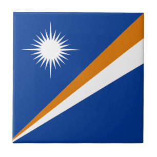 Azulejo De Cerâmica Bandeira das Ilhas Marshall