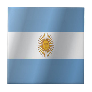 Azulejo De Cerâmica Bandeira de Argentina