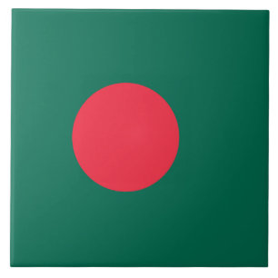 Azulejo De Cerâmica Bandeira de Bangladesh