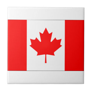 Azulejo De Cerâmica Bandeira de Canadá