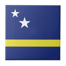 Azulejo De Cerâmica Bandeira de Curaçao