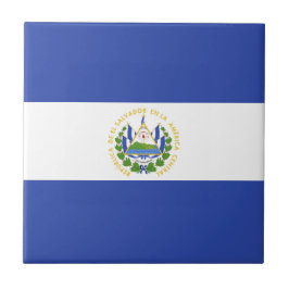 Azulejo De Cerâmica Bandeira de El Salvador