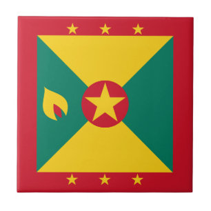 Azulejo De Cerâmica Bandeira de Granada