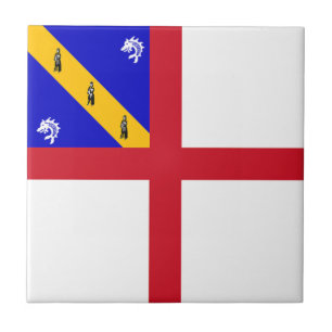 Azulejo De Cerâmica Bandeira de Herm
