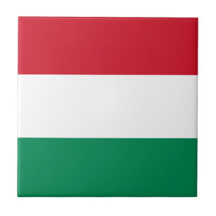 Azulejo De Cerâmica Bandeira de Hungria