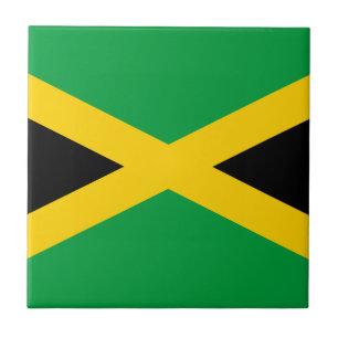 Azulejo De Cerâmica Bandeira de Jamaica