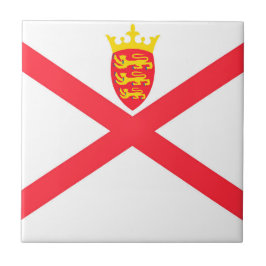 Azulejo De Cerâmica Bandeira de Jersey
