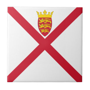 Azulejo De Cerâmica Bandeira de Jersey