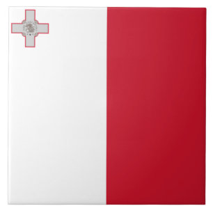 Azulejo De Cerâmica Bandeira de Malta
