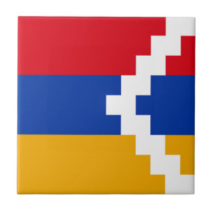 Azulejo De Cerâmica Bandeira de Nagorno Karabakh