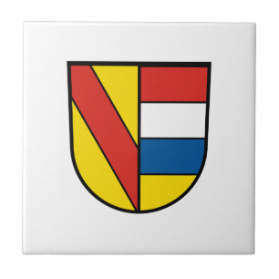 Azulejo De Cerâmica bandeira de Pforzheim cidade alemanha símbolo embl