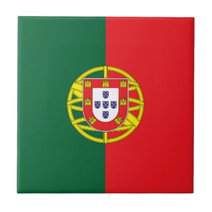 Azulejo De Cerâmica Bandeira de Portugal