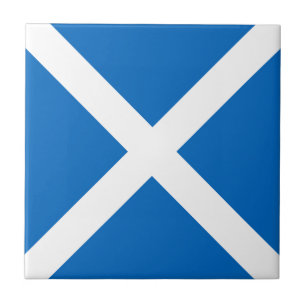 Azulejo De Cerâmica Bandeira de Scotland ou de Saltire