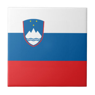 Azulejo De Cerâmica Bandeira de Slovenia