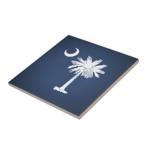 Azulejo De Cerâmica Bandeira de South Carolina