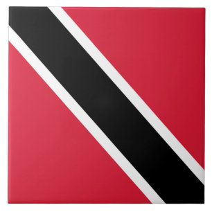 Azulejo De Cerâmica Bandeira de Trinidad e Tobago