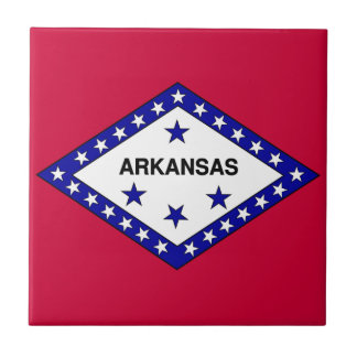 Azulejo De Cerâmica Bandeira do Arkansas