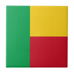 Azulejo De Cerâmica Bandeira do Benim