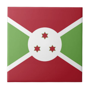 Azulejo De Cerâmica Bandeira do Burundi