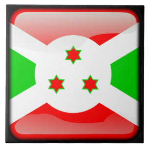 Azulejo De Cerâmica Bandeira do Burundi