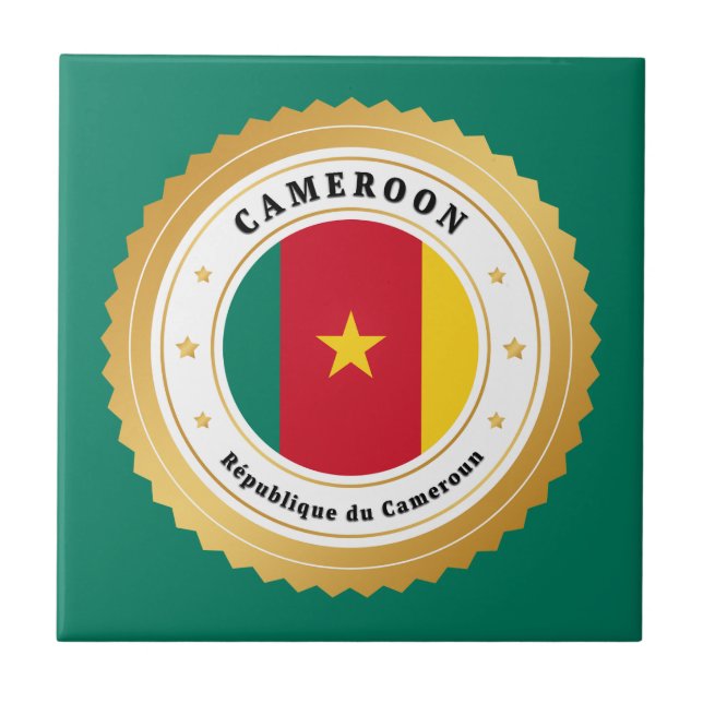 Azulejo De Cerâmica Bandeira do Camarão (Frente)