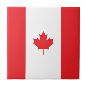 Azulejo De Cerâmica Bandeira do Canadá