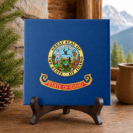 Azulejo De Cerâmica Bandeira do Estado de Idaho
