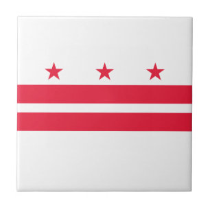 Azulejo De Cerâmica Bandeira do Estado de Washington DC