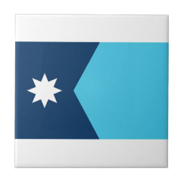 Azulejo De Cerâmica Bandeira do Estado do Minnesota