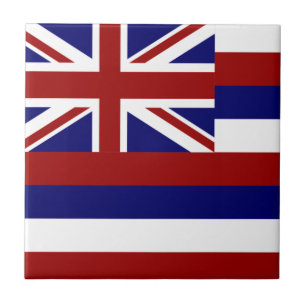 Azulejo De Cerâmica bandeira do Havaí