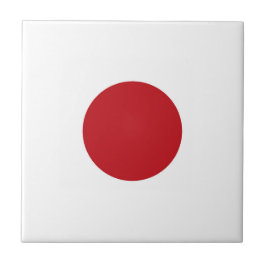 Azulejo De Cerâmica Bandeira do Japão