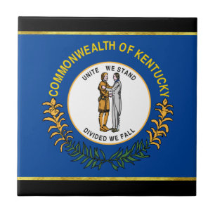 Azulejo De Cerâmica Bandeira do Kentucky