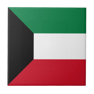 Azulejo De Cerâmica Bandeira do Kuwait