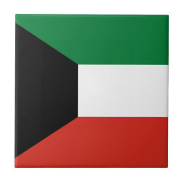 Azulejo De Cerâmica bandeira do Kuwait