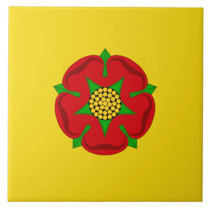Azulejo De Cerâmica Bandeira do Lancashire