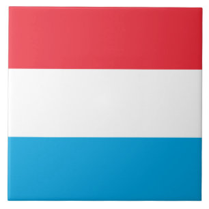 Azulejo De Cerâmica Bandeira do Luxemburgo