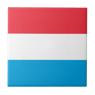 Azulejo De Cerâmica Bandeira do Luxemburgo