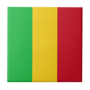 Azulejo De Cerâmica Bandeira do Mali