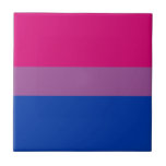 Azulejo De Cerâmica Bandeira do Orgulho Bissexual<br><div class="desc">Bandeira do Orgulho Bissexual. presentes de excelente para bissexuais e ideias de presentes LGBT.</div>