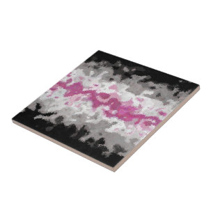 Azulejo De Cerâmica Bandeira do Orgulho Librafeminino Abstrato Marmori